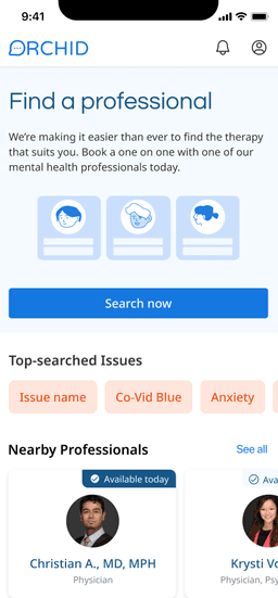 Orchid Health - Android & iOS